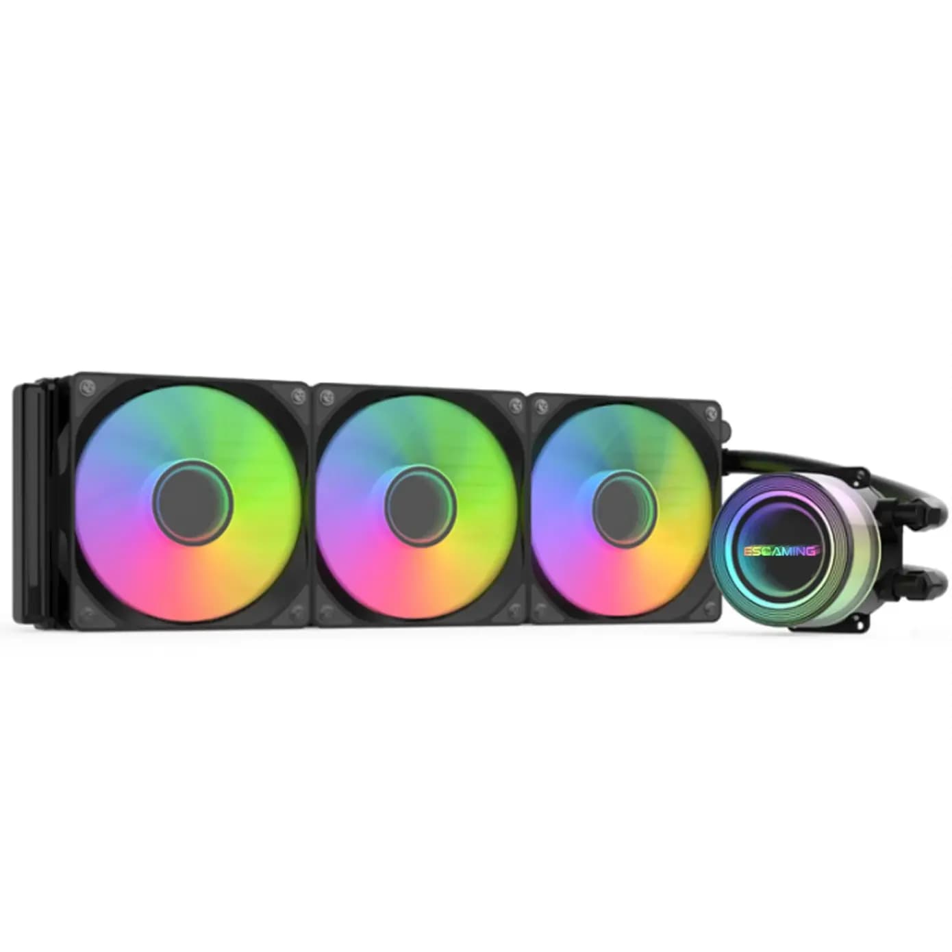 Refrigeración Líquida EsGaming CZ 360B ARGB 360mm Compatible Intel y AMD