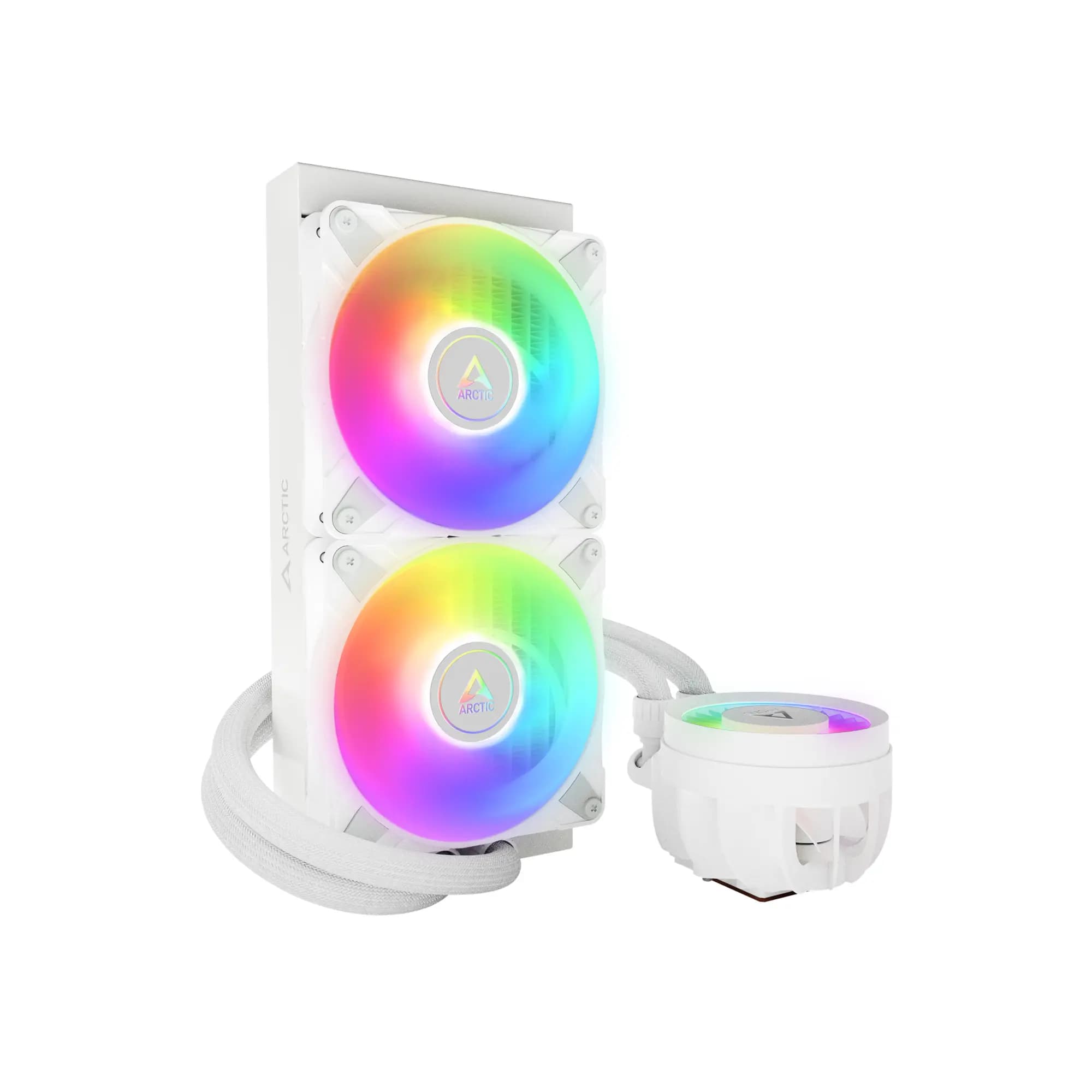 Arctic Liquid Freezer III 240 A-RGB (White) vista 2