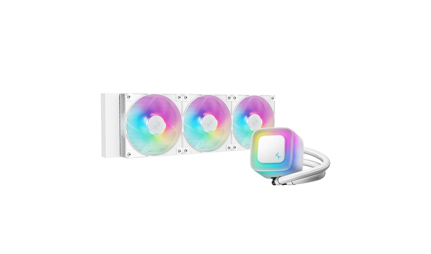 Refrigeración Líquida DeepCool LE360 ARGB White 360mm