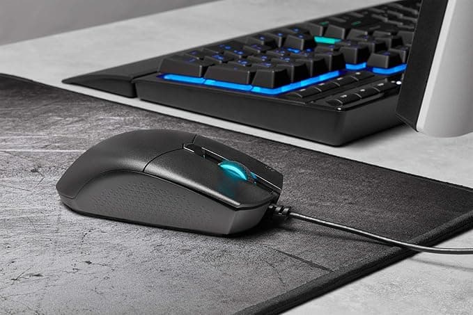 Mouse Gamer Corsair KATAR PRO — Ultraligero 69 g, 12.400 DPI, RGB vista 3