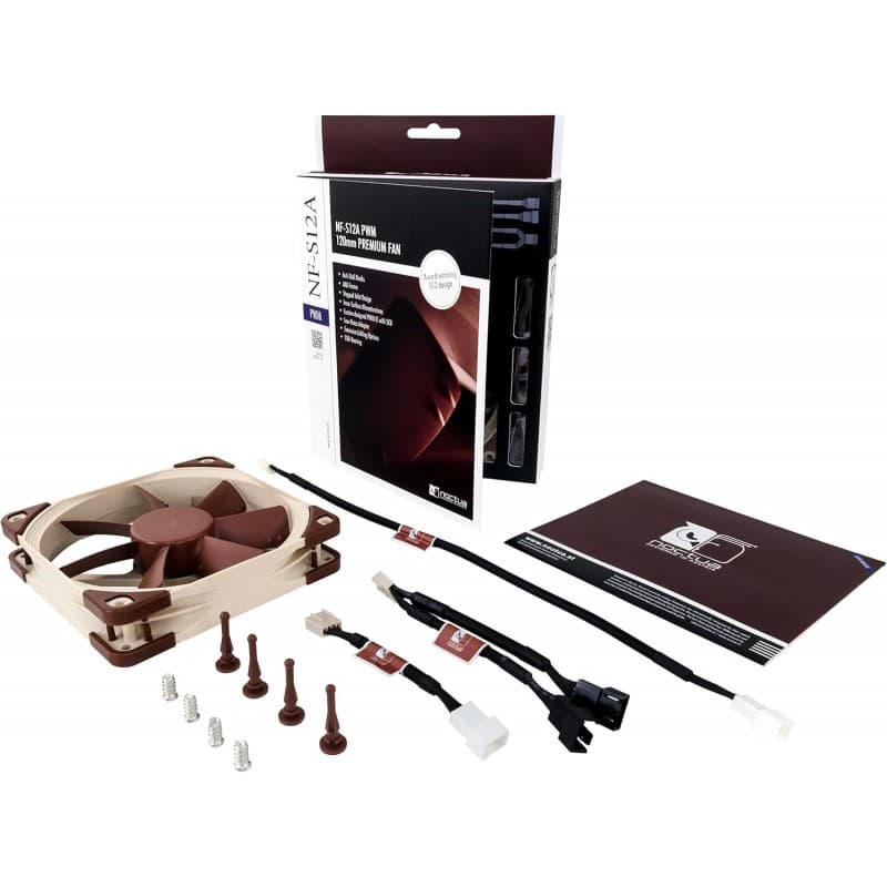 Ventilador Noctua NF-S12A PWM Silencioso 120mm vista 3