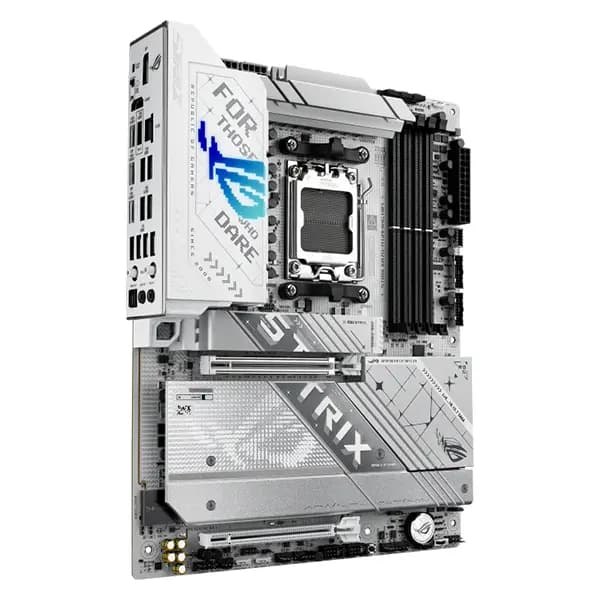 Placa Madre ASUS ROG STRIX X870-A GAMING WIFI – AM5, DDR5, PCIe 5.0, Wi-Fi 7, USB4, ATX vista 3