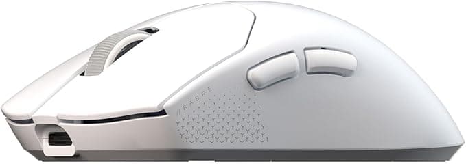 Mouse Gamer Corsair SABRE v2 PRO ULTRALIGHT Wireless Blanco— 36g, 33.000 DPI, 8.000 Hz vista 2