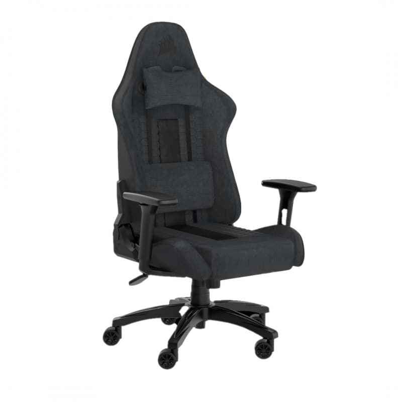 Silla Gamer Corsair TC100 RELAXED Tela Negro/Gris
