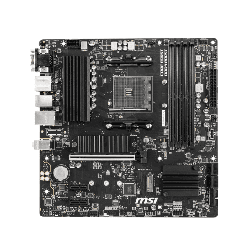 Placa Madre MSI B550M PRO-VDH AM4 DDR4 Micro ATX vista 2