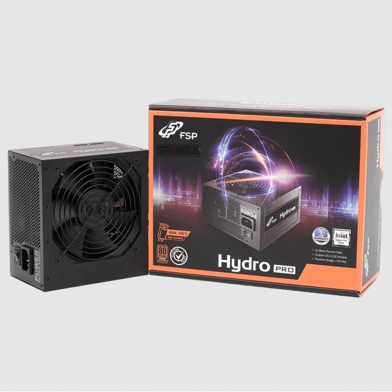 Fuente de Poder FSP Hydro PRO 600W 80+ Bronze vista 2