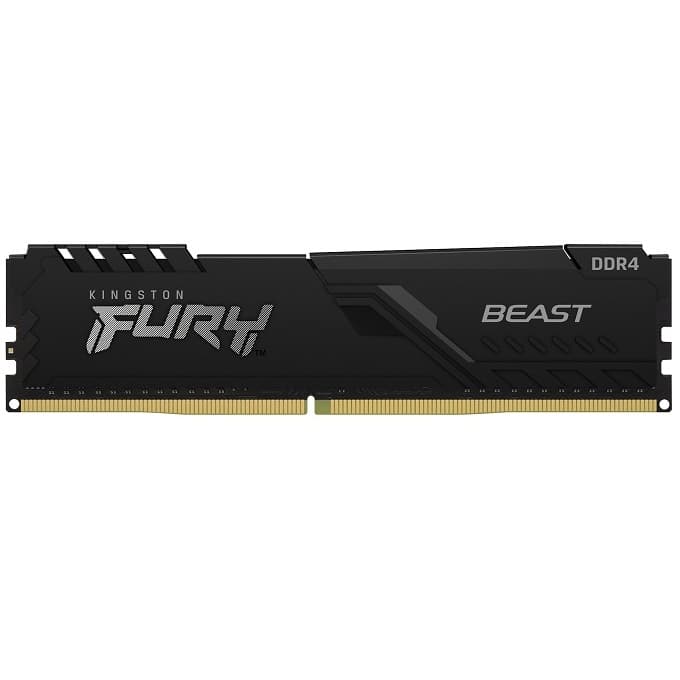 Memoria RAM Kingston Fury Beast 16GB DDR4 3600MHz Black DIMM