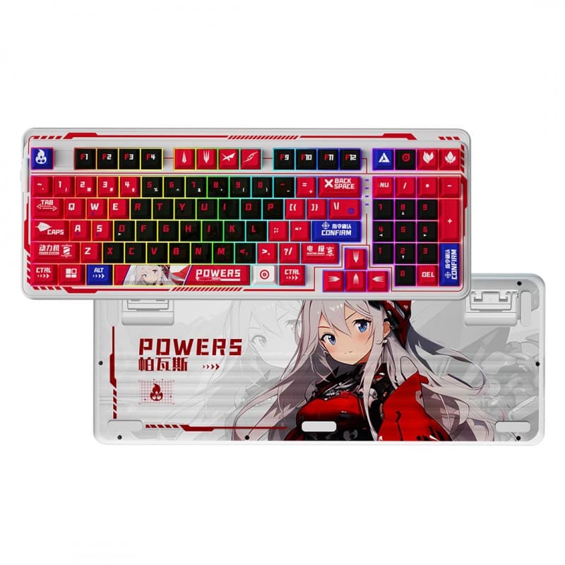 Teclado Mecánico Dareu A98 POWERS 98% RGB Wireless vista 2