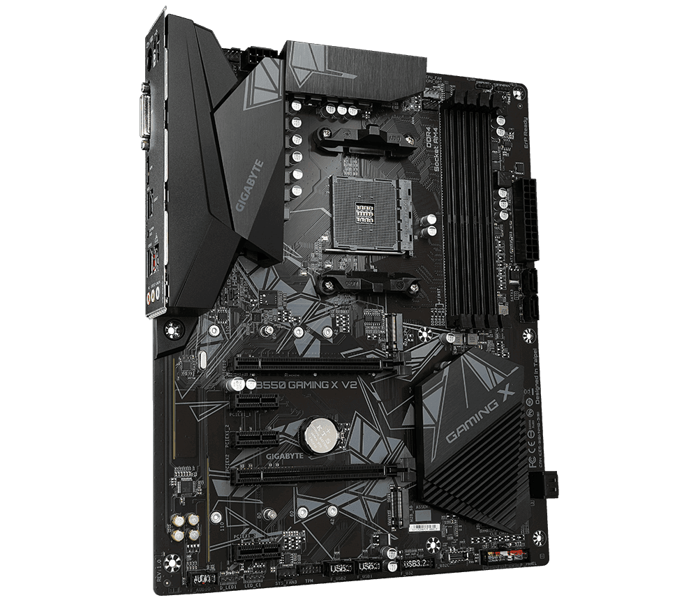 Placa Madre Gigabyte B550 Gaming X V2 AM4 ATX DDR4 PCIe 4.0 M.2