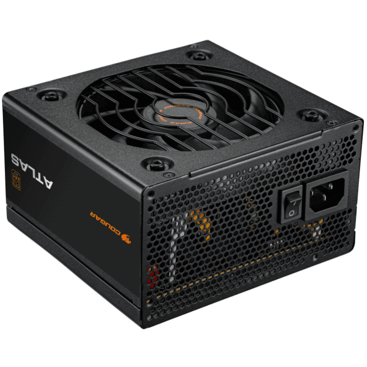 Fuente de Poder Cougar Atlas 650 650W 80 Plus Bronze ATX No Modular vista 2