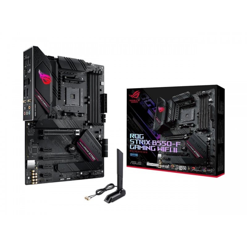 Placa Madre ASUS ROG Strix B550-F Gaming WiFi II AM4 ATX vista 5