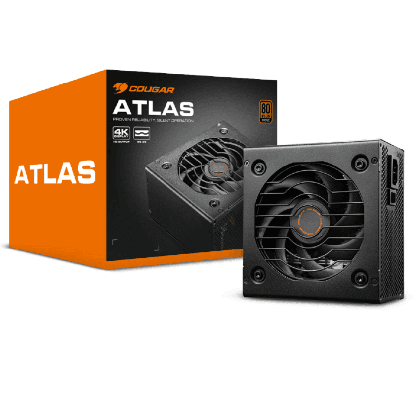 Fuente de Poder Cougar Atlas 750 2024 750W 80 Plus Bronze ATX No Modular