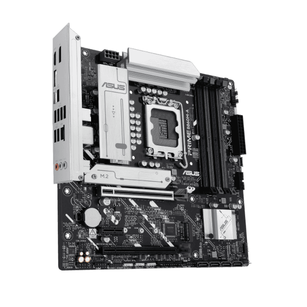 Placa Madre ASUS PRIME B860M-A LGA 1851 DDR5 M.2 HDMI DisplayPort m-ATX vista 2