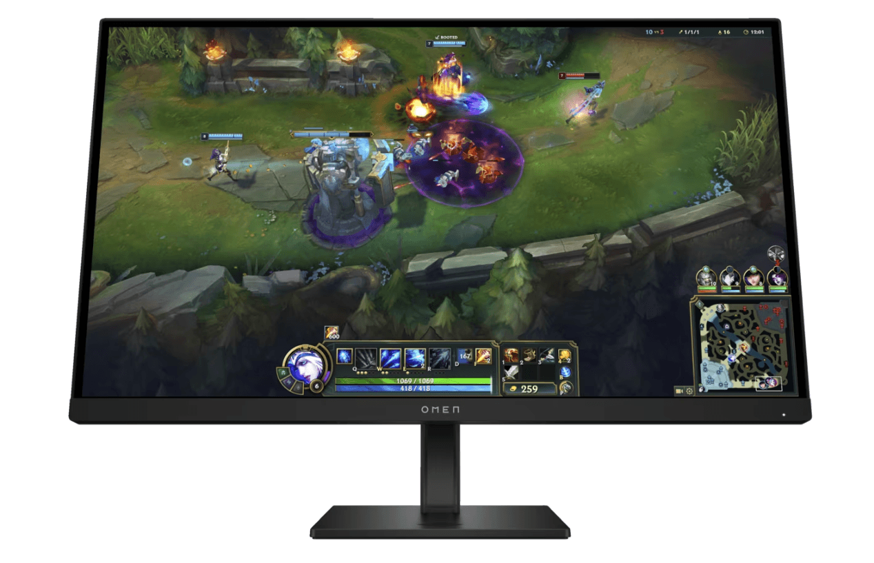 Monitor Gamer HP OMEN 27 G2 27" Full HD IPS 180Hz 1ms HDR 400 AV4K1AA vista 1