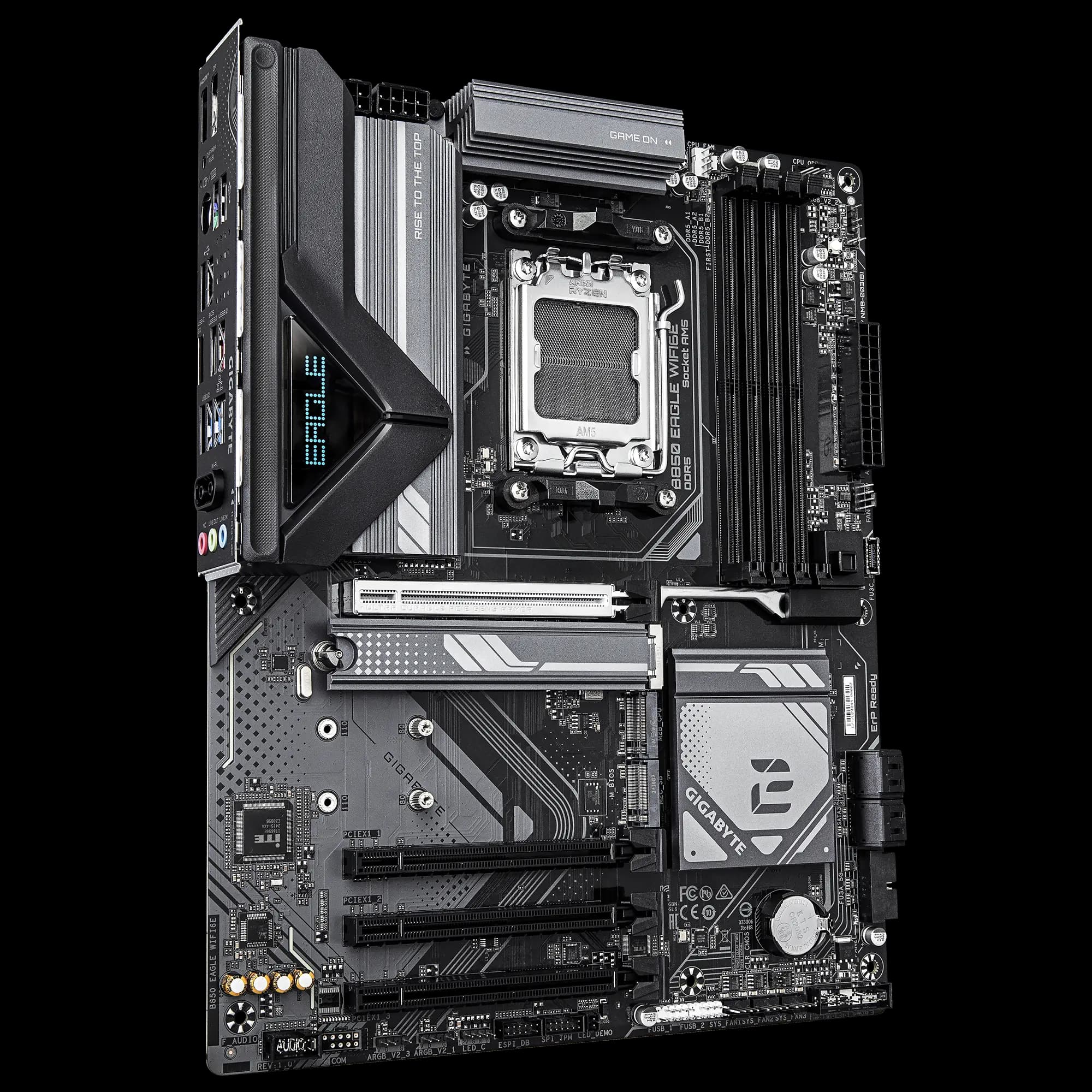 Placa Madre GIGABYTE B850 EAGLE WIFI6E – ATX, DDR5, PCIe 5.0, M.2 Gen5, Wi-Fi 6E vista 3
