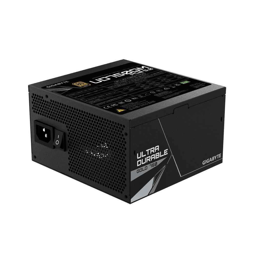 Fuente de Poder Gigabyte UD750GM PG5 750W 80+ Gold ATX 3.0 PCIe 5.0 vista 5