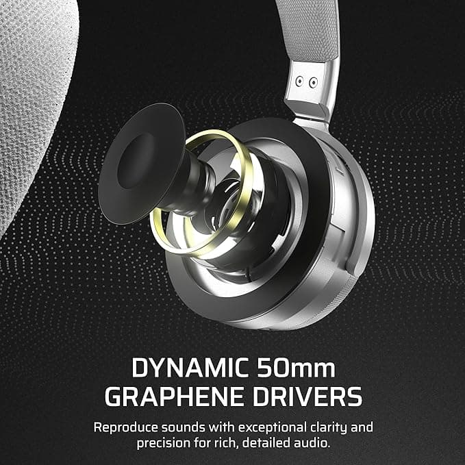 Auriculares Gamer Corsair VIRTUOSO MAX Wireless – Dolby Atmos, Silver vista 2