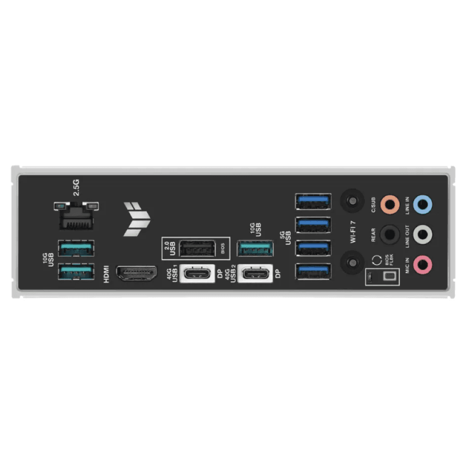 Placa Madre ASUS TUF GAMING X870-PLUS WIFI AM5 DDR5 PCIe 5.0 WiFi 7 vista 3