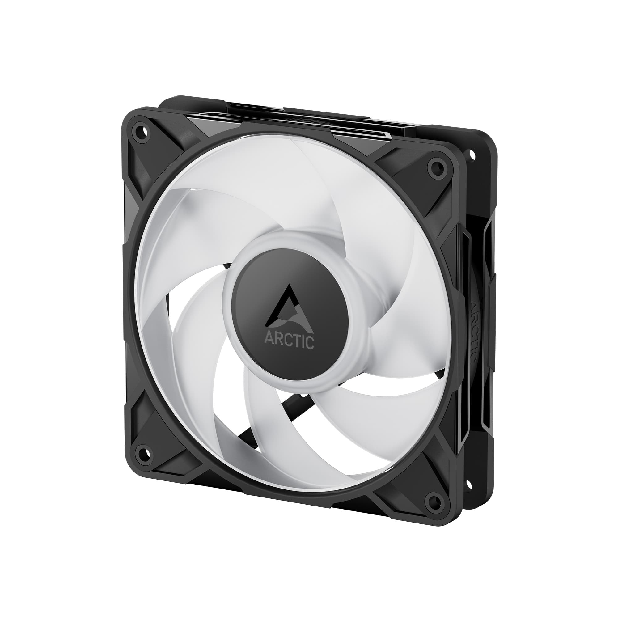 Ventiladores ARCTIC P12 Pro A-RGB Black 120mm PWM – Pack 3 Black vista 3