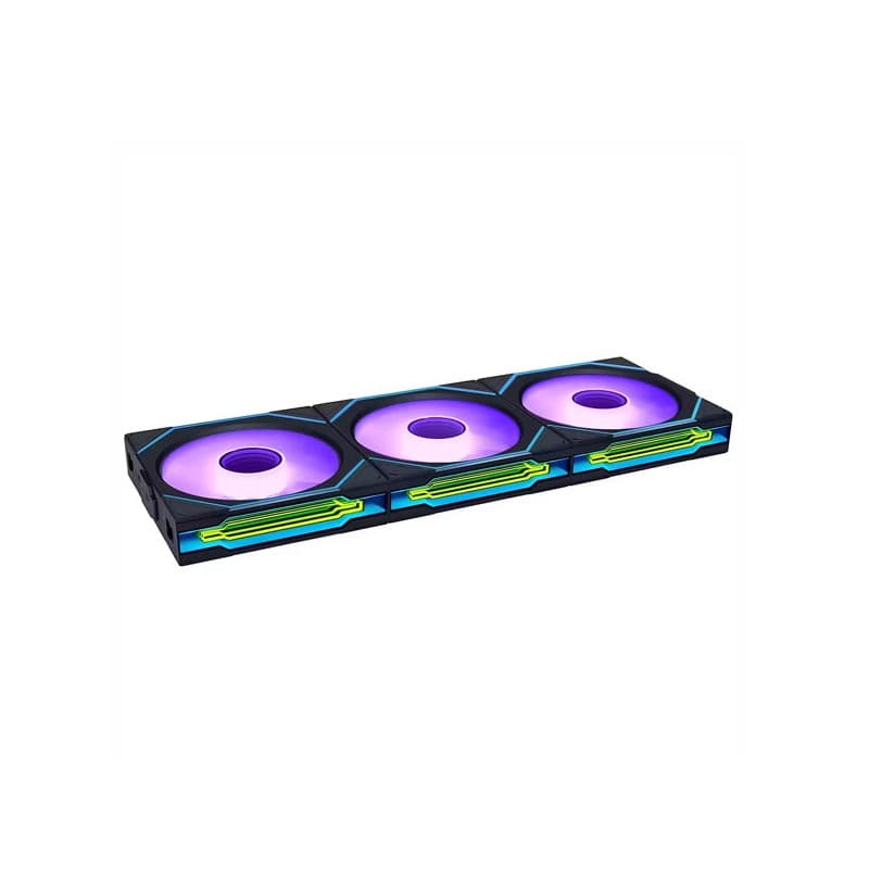 Lian Li UNI FAN SL 120mm Triple Pack RGB Inalámbrico Negro