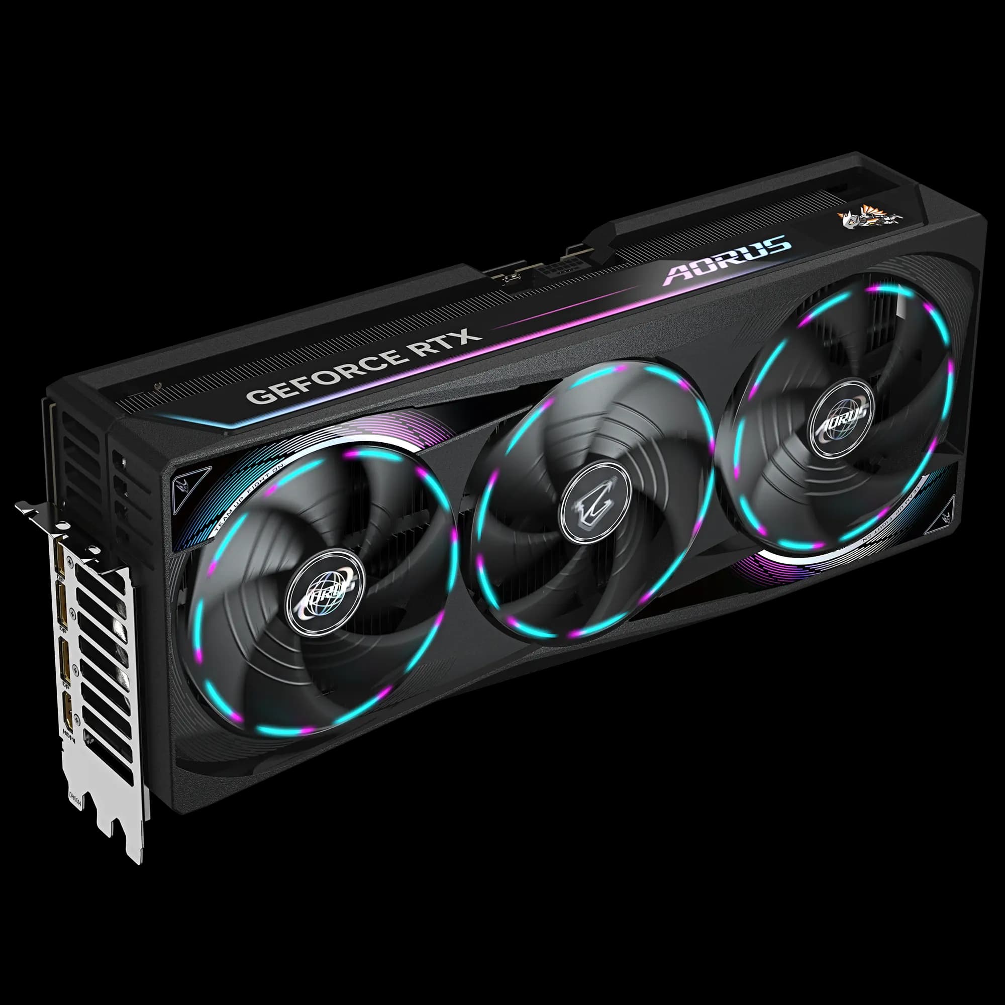 Tarjeta de Video AORUS GeForce RTX™ 5090 MASTER 32G – 32GB GDDR7 vista 4