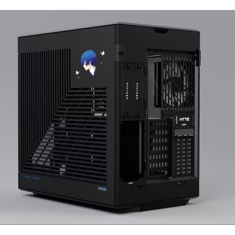 Gabinete HYTE Y60 Persona 3 con Ventiladores 3x120mm vista 2