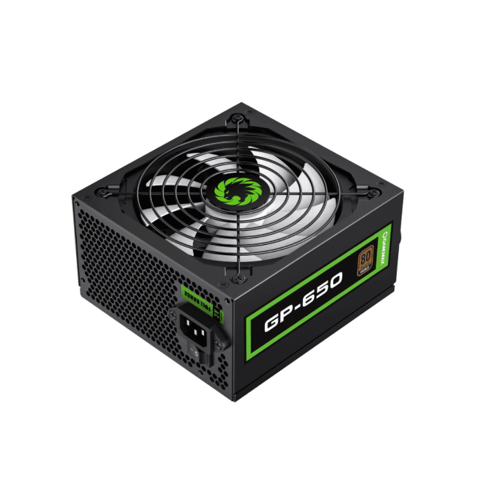 Fuente de Poder Gamemax GP-650 Black Edition 650W 80 Plus Bronze ATX No Modular vista 2