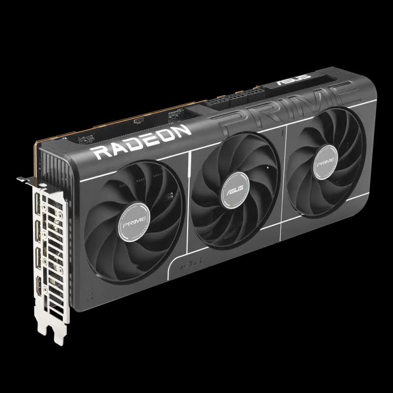 Tarjeta de Video Asus Prime Radeon RX 9070 XT OC 16GB GDDR6 256 bit (PRIME-RX9070XT-O16G) vista 3