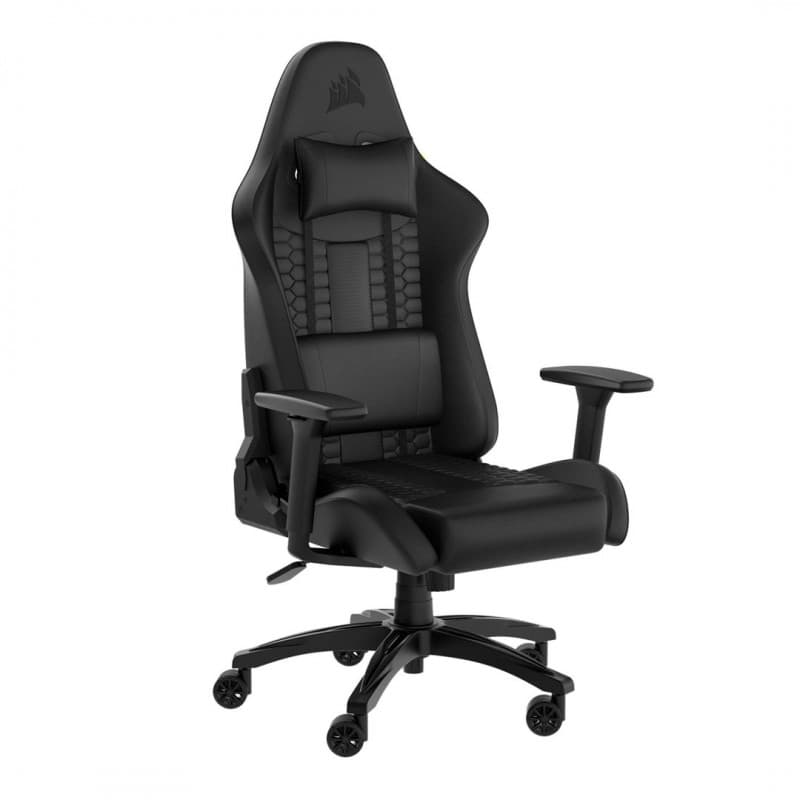 Silla Gamer Corsair TC100 Relaxed Polipiel Negro