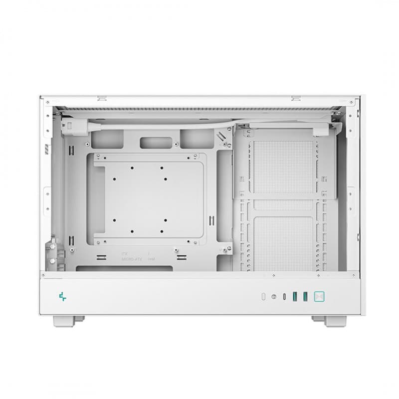 Gabinete DeepCool CH260 WH Mini-ITX Blanco vista 5
