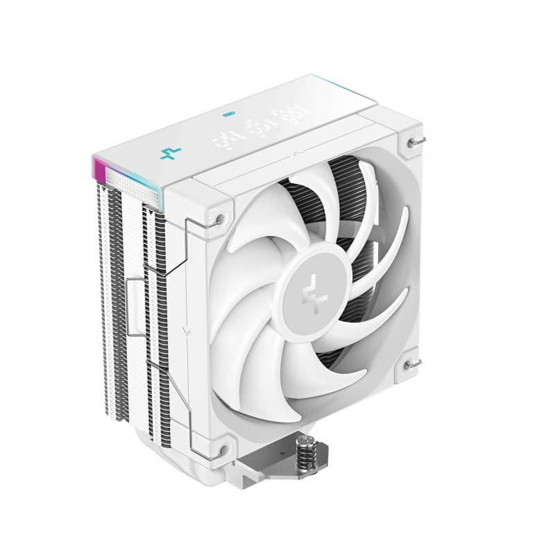 Disipador CPU Deepcool AK400 Digital Pro Blanco con Pantalla LED vista 2