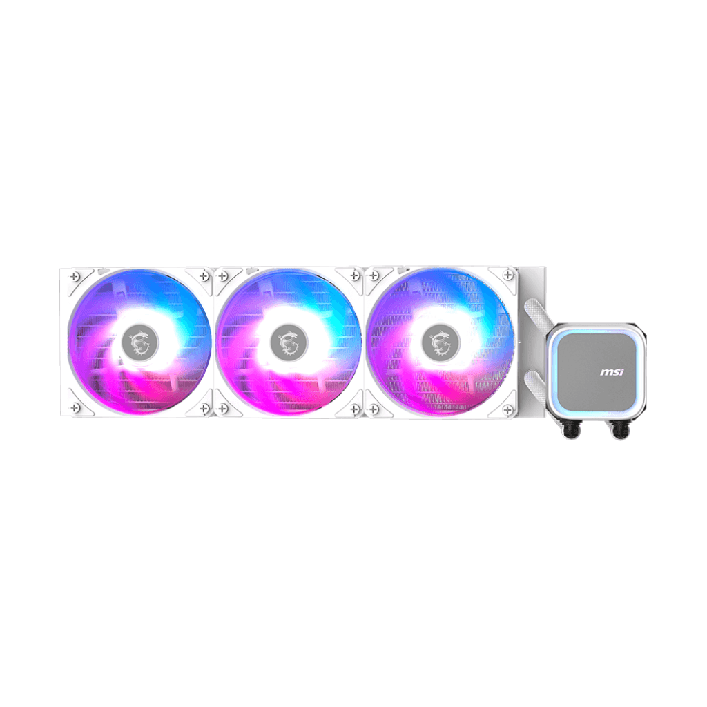 Refrigeración Líquida MSI MAG CoreLiquid A13 ARGB 360mm White Compatible Intel y AMD vista 2