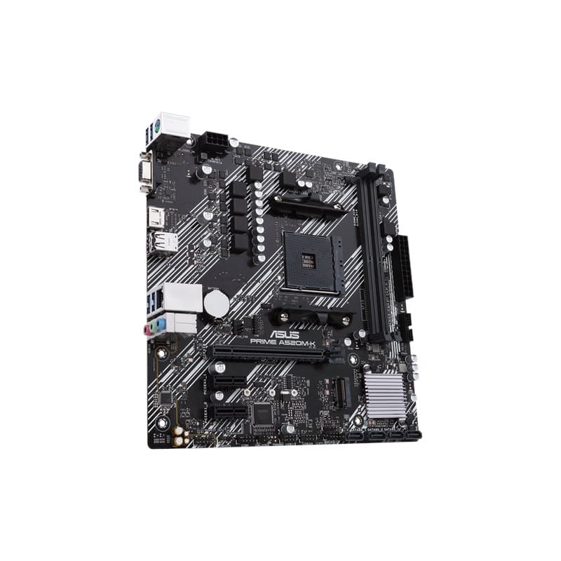 Placa Madre ASUS PRIME A520M-K AM4 DDR4 M.2 HDMI VGA Micro ATX vista 2