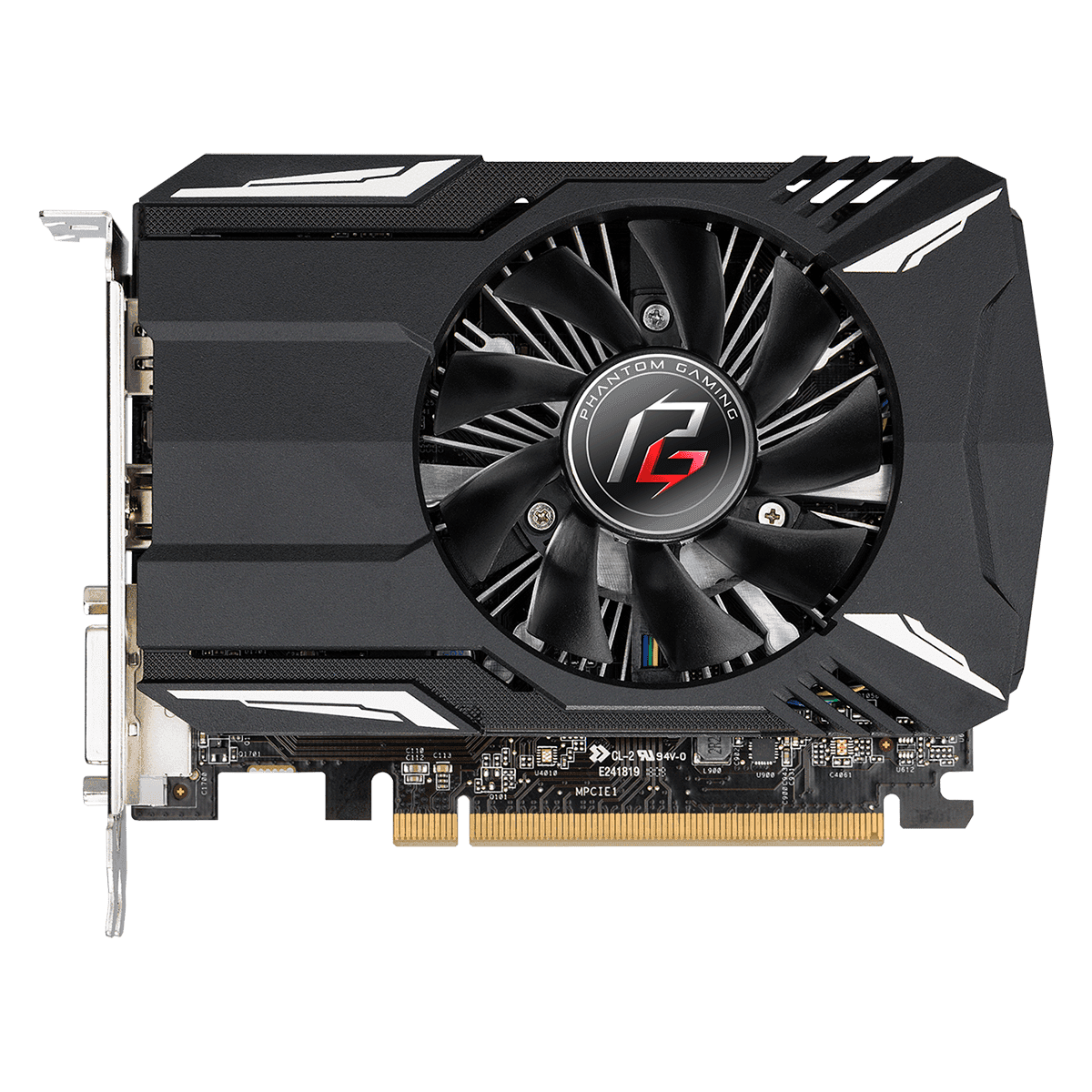 Tarjeta de Video ASRock Phantom Gaming Radeon RX550 2GB GDDR5 PCIe 3.0 vista 2