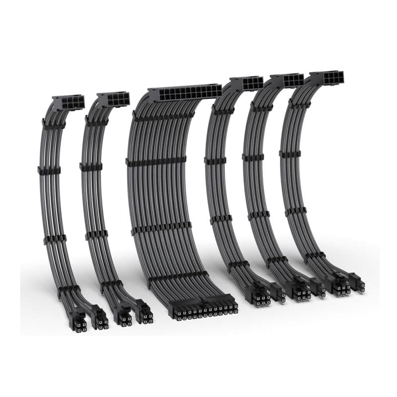 Kit Extensión de Cables Modular EZDIY-FAB V2 Carbon 300mm