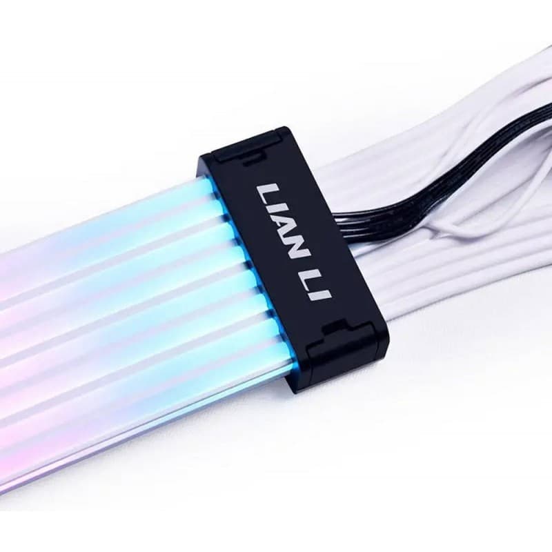 Cable GPU Lian Li Strimer RGB Conector 3x8 PIN - 12VHPWR vista 2