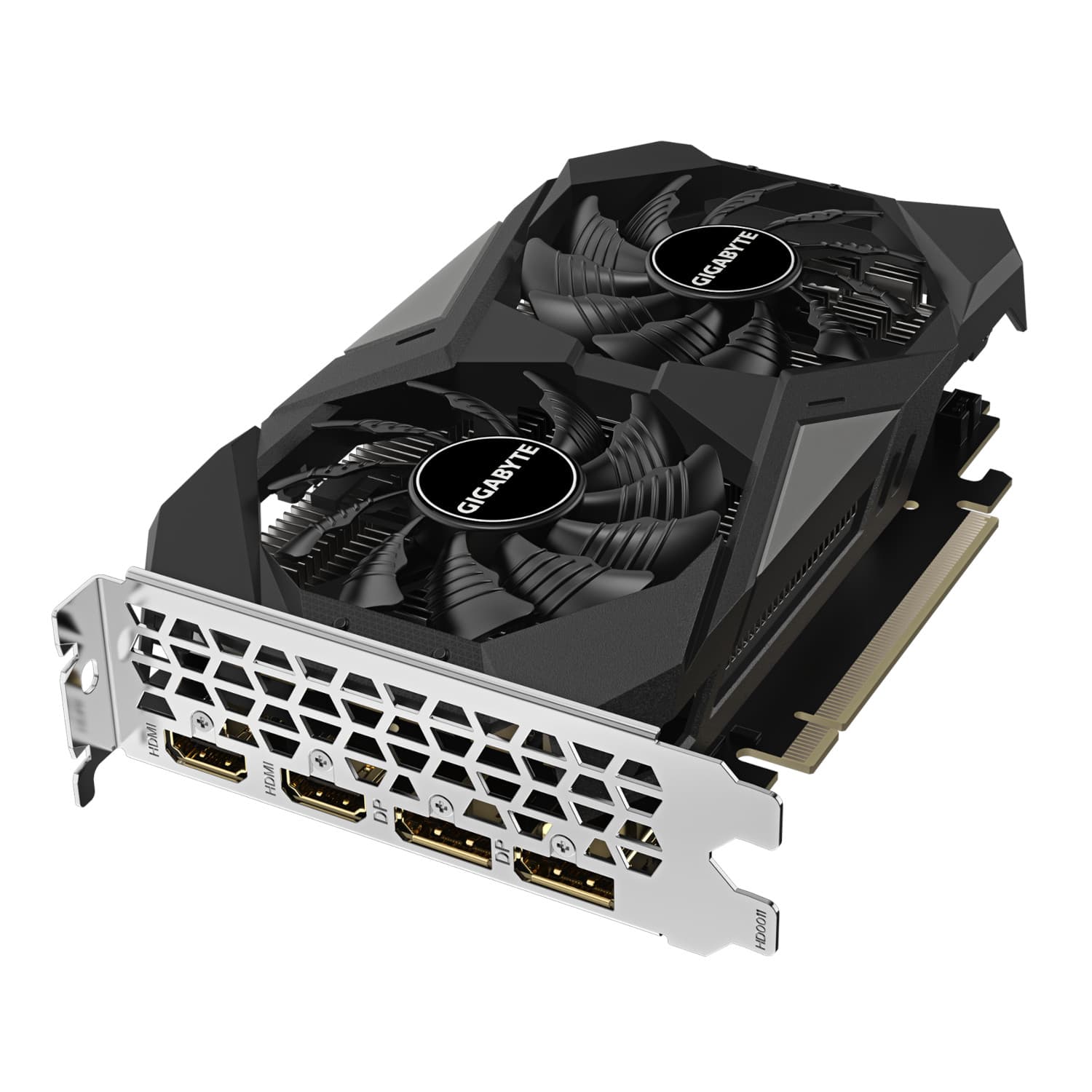 Tarjeta de Video Gigabyte GeForce RTX 3050 Windforce V2 OC 6GB GDDR6 vista 3