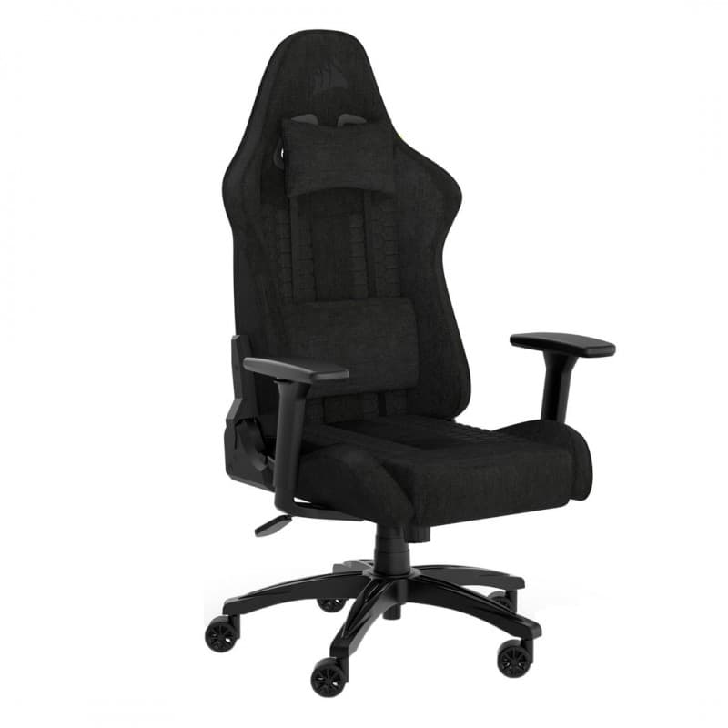 Silla Gamer Corsair TC100 RELAXED Tela Negra
