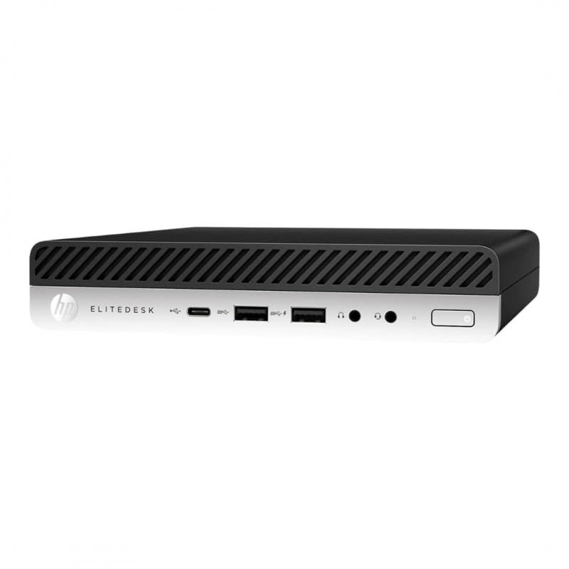 HP EliteDesk 705 G4 Mini PC - Ryzen 5 Pro 2400GE 16GB RAM 256GB SSD Reaconidicionado vista 3