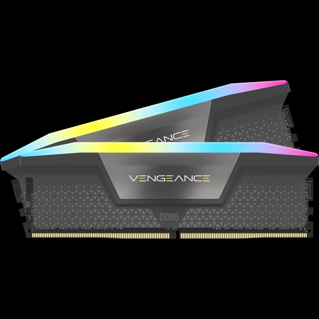 Memoria RAM Corsair Vengeance RGB 32GB (2x16GB) DDR5 6000MHz DIMM vista 1