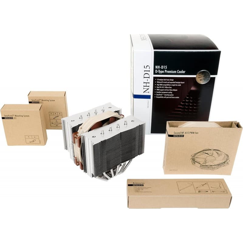 Disipador de Aire Noctua NH-D15 Disipador de Aire Dual Tower 140mm vista 3