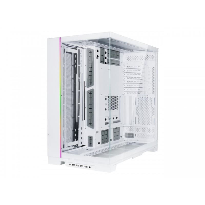 Gabinete Lian Li O11 Dynamic EVO XL E-ATX Blanco vista 2