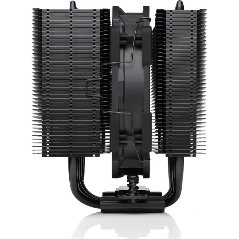 Disipador CPU Noctua NH-D12L Chromax Black vista 3