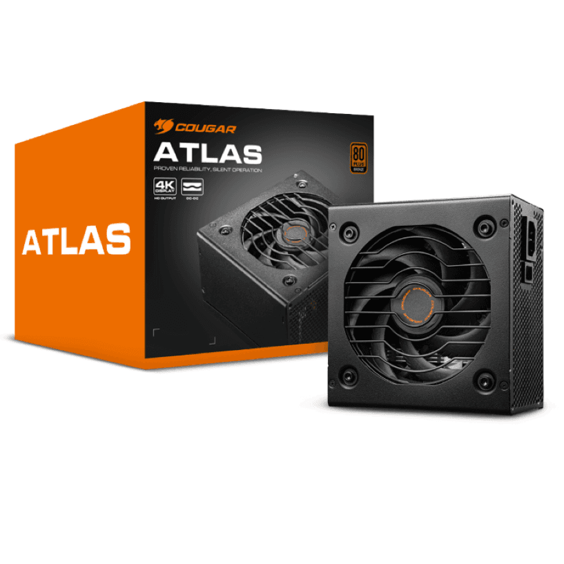 Fuente de Poder Cougar Atlas 650 650W 80 Plus Bronze ATX No Modular