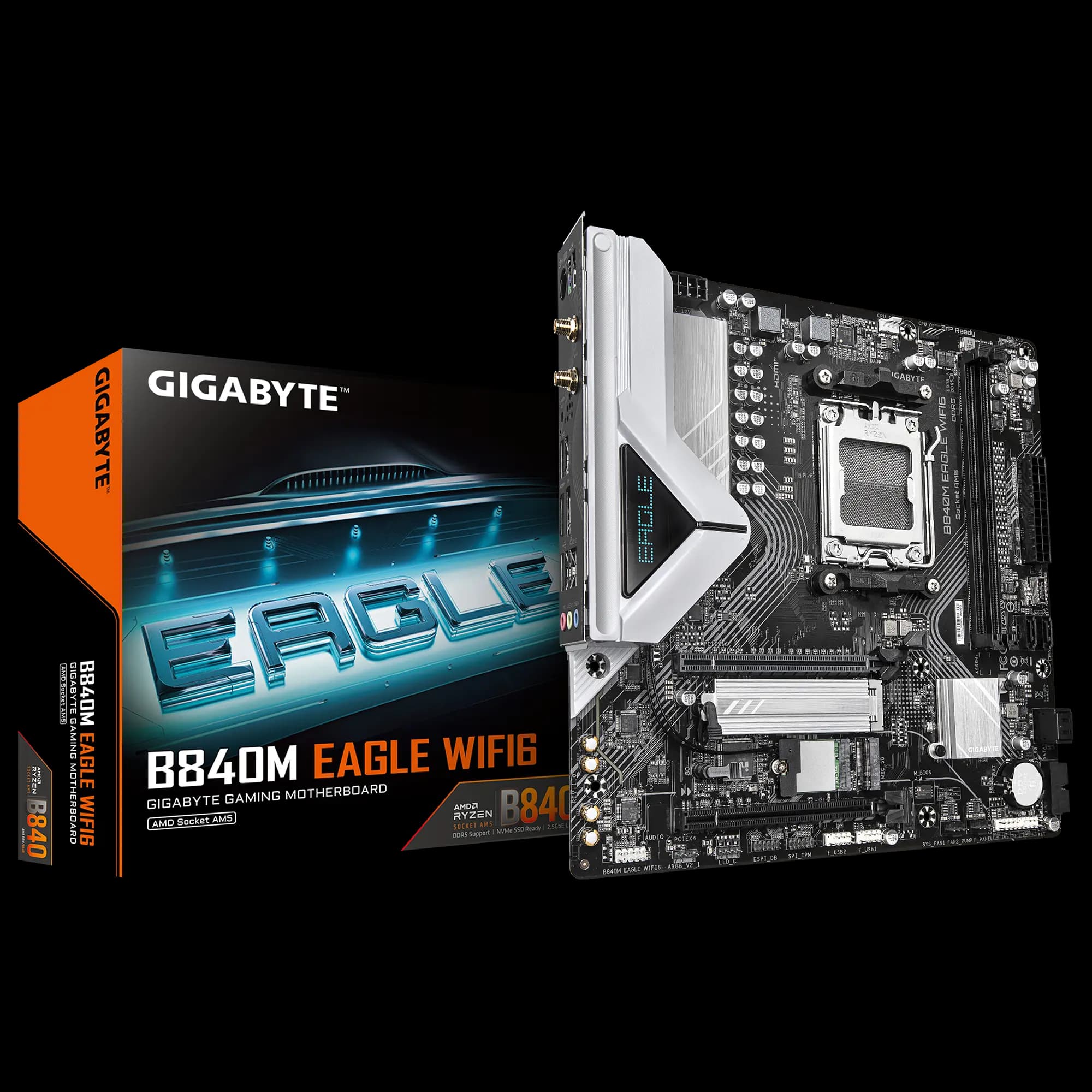 Placa madre Gigabyte B840M EAGLE WIFI6