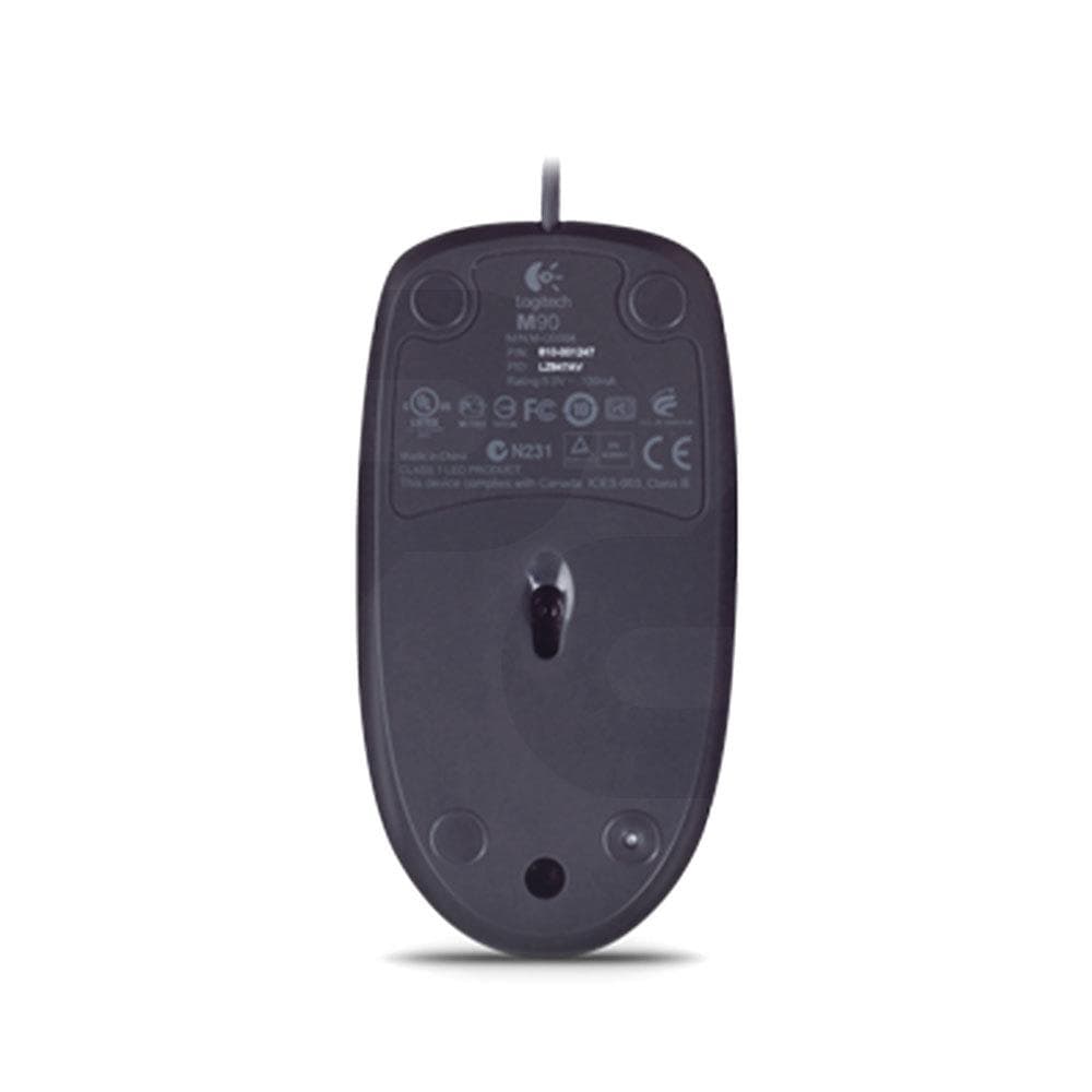 Logitech M90 - Mouse Alámbrico Óptico para Oficina vista 4
