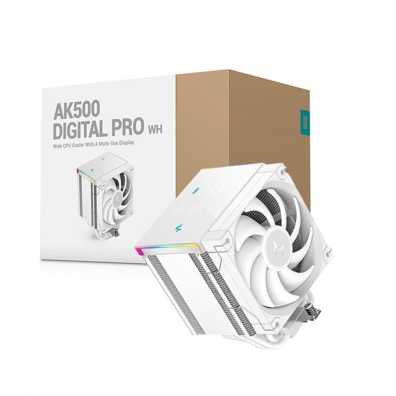 Disipador DeepCool AK500 Digital Pro WH RGB