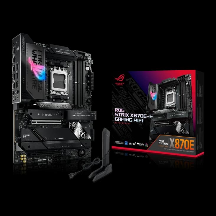 Placa Madre ASUS ROG STRIX X870E-E GAMING WIFI AM5 DDR5 ATX