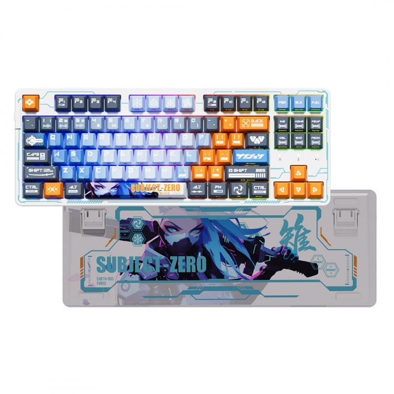 Teclado Mecánico Dareu EK87 Pro Subject Zero 4 RGB Inalámbrico