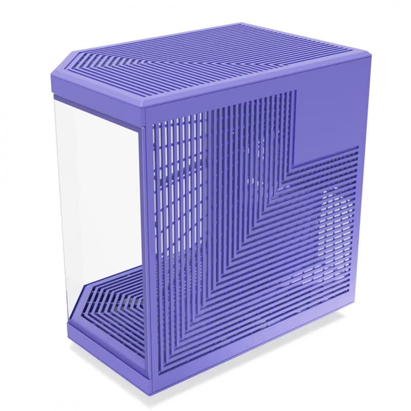 Gabinete HYTE Y70 Taro ATX Púrpura con Riser PCIe 4.0 vista 4